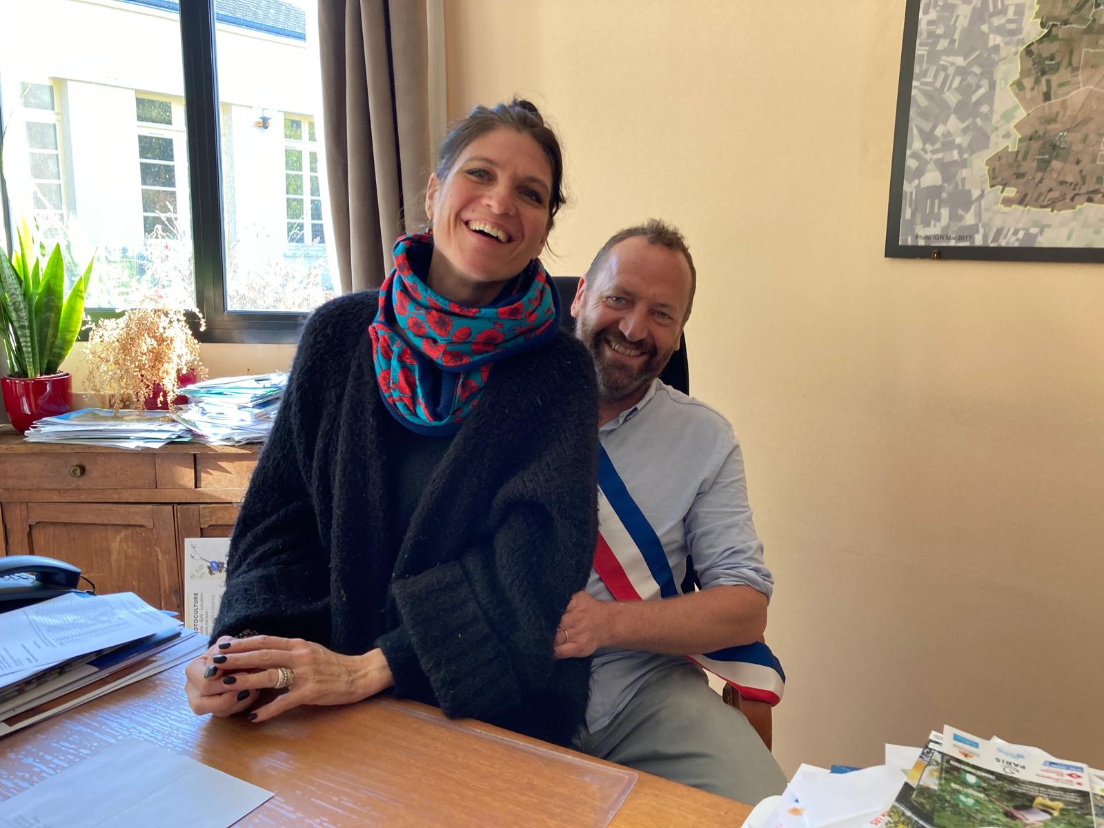 Laetitia en Xavier Guiomar